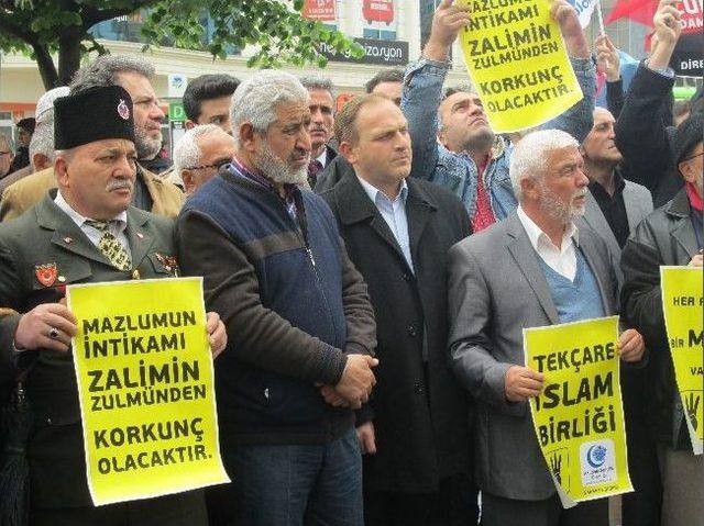 Sakarya’da Mısır’da Çıkan İdam Cezalarına Tepki