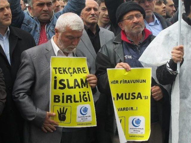 Sakarya’da Mısır’da Çıkan İdam Cezalarına Tepki