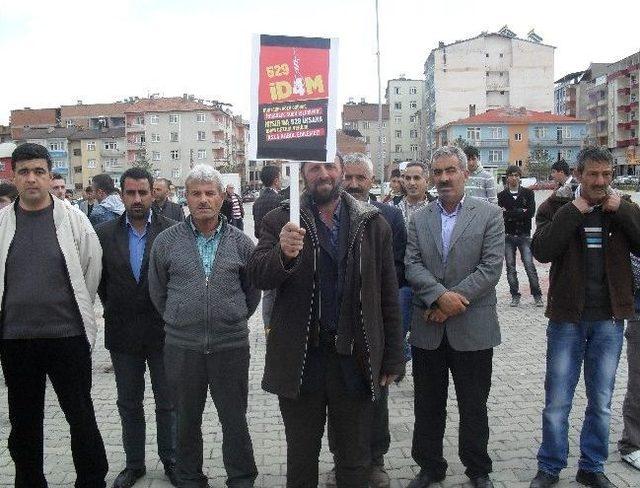 Kovancılar'da Mısır'daki İdam Kararına Tepki