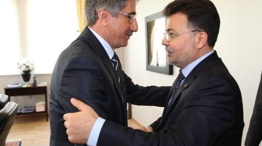 M&uuml;siad&rsquo;dan Başkan Yanılmaz&rsquo;a Hayırlı Olsun Ziyareti