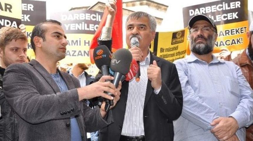 Konya&rsquo;da Mısır&rsquo;daki İdam Kararları Protesto Edildi