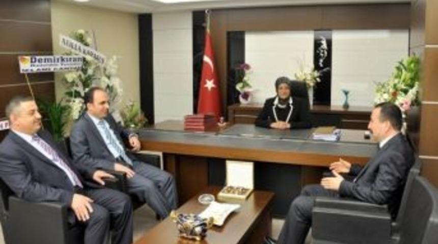 Başkan Toru&rsquo;ya Ziyaretler S&uuml;r&uuml;yor