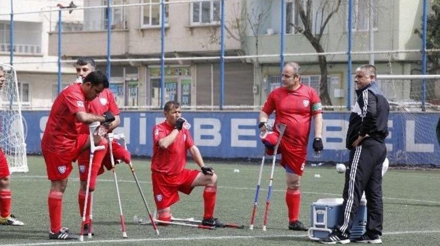 Şahinbey Ampute Futbol Takımı Ma&ccedil;a Hazır