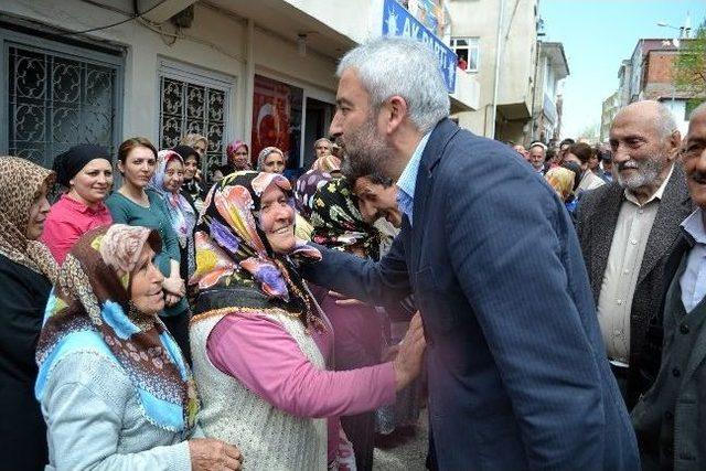 Başkan Enver Yılmaz, Kabad&uuml;z İl&ccedil;esini Ziyaret Etti 2