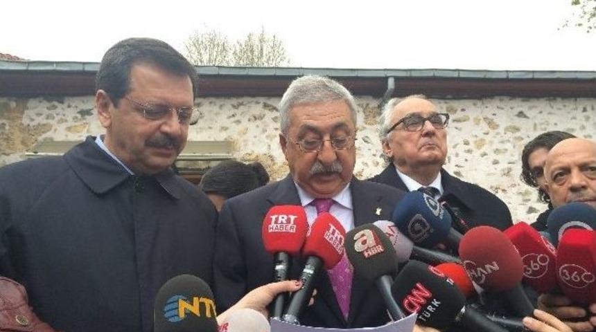 Başbakan Erdoğan, Tobb Başkanı Ve Konfederasyon Y&ouml;neticilerini Kabul Etti