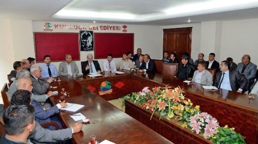 Kırk Bir Mahalle Muhtarı Y&ouml;r&uuml;k G&ouml;&ccedil;&uuml; İ&ccedil;in Bir Araya Geldi