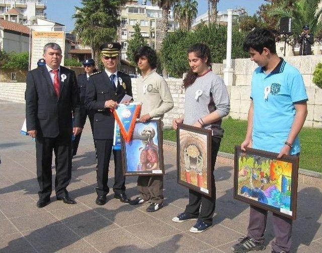  madde Kullanımına Hayır  Dediler &Ouml;d&uuml;l&uuml; Kaptılar 1
