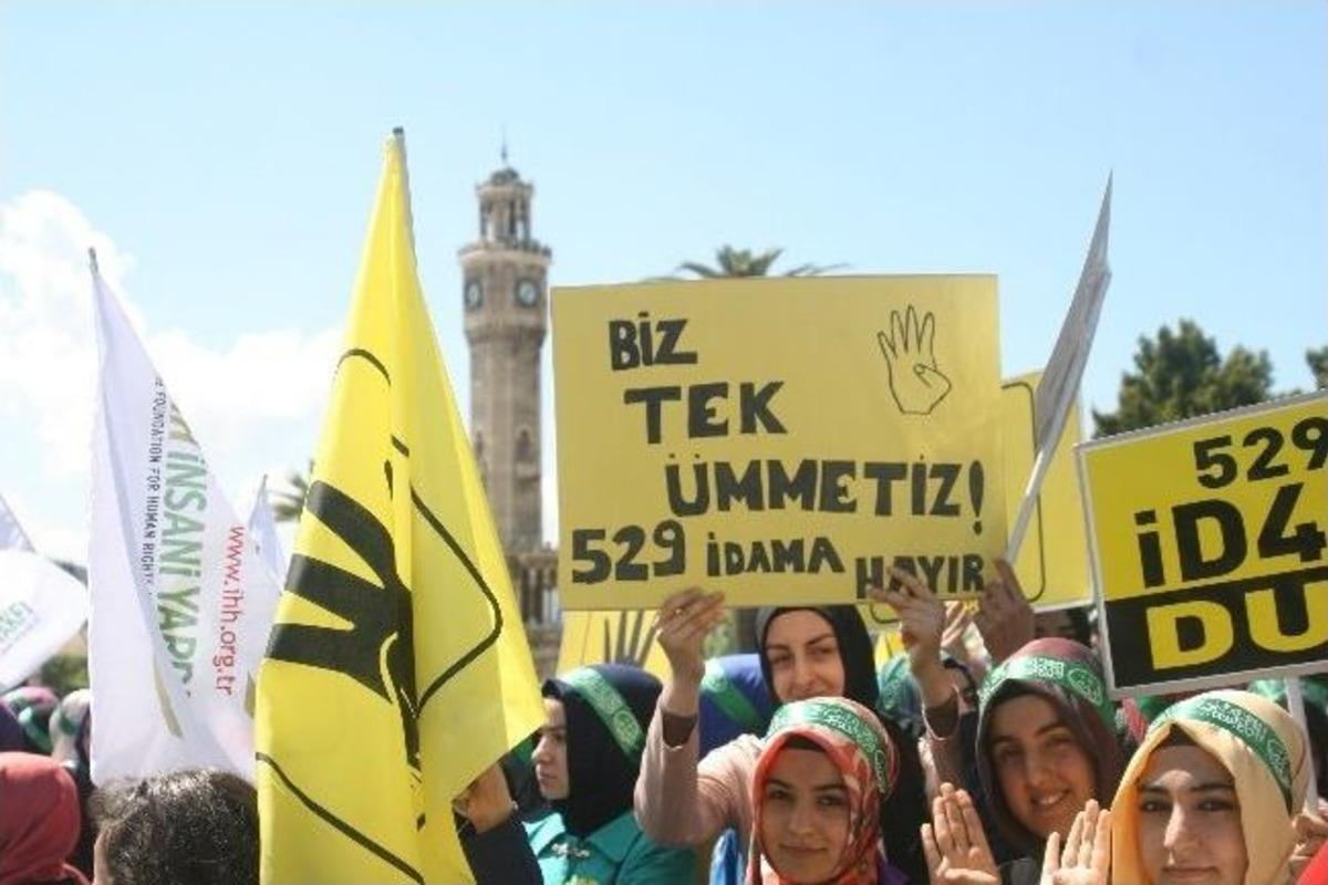 Mısır&rsquo;daki İdam Kararlarına İzmir&rsquo;den Tepki