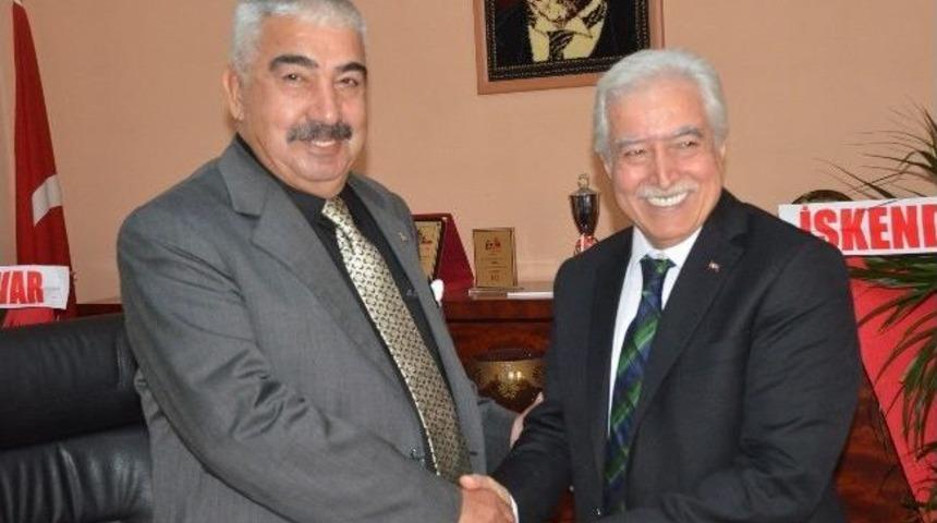 Aldırmaz&rsquo;dan &Ouml;zt&uuml;rk&rsquo;e Hayırlı Olsun Ziyareti