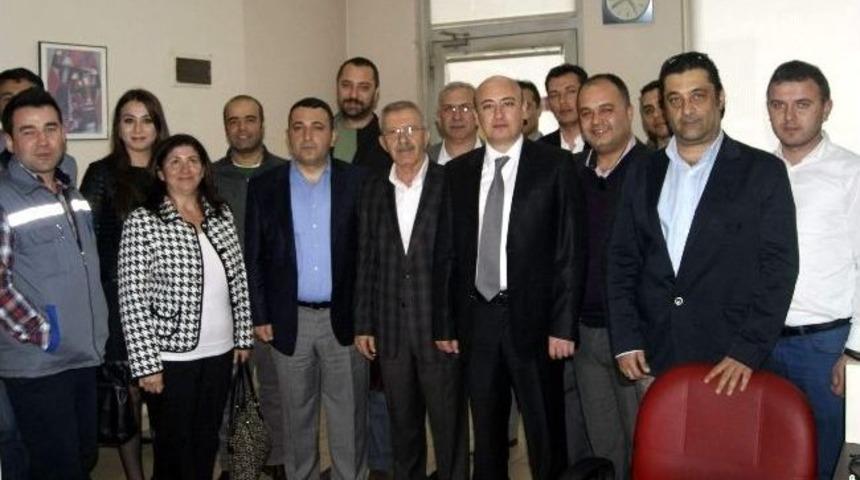 Ayto&rsquo;dan Makine M&uuml;hendisleeri Odasına Ziyaret