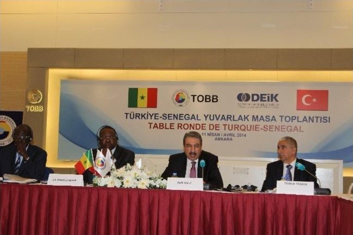 T&uuml;rkiye-senegal İş Konseyi Kuruluş İmza T&ouml;reni