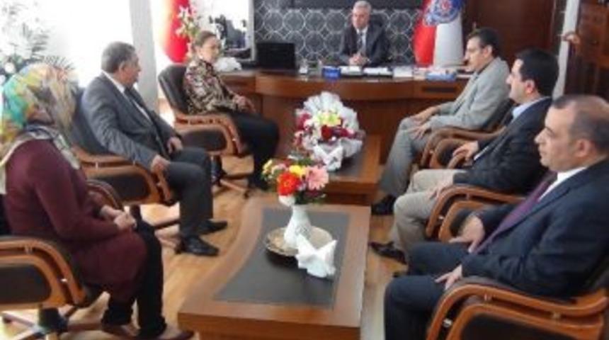 Milletvekili &Ccedil;alık Ve İl Başkanı T&uuml;fenk&ccedil;i&rsquo;den Emniyet M&uuml;d&uuml;rl&uuml;ğ&uuml;ne Ziyaret