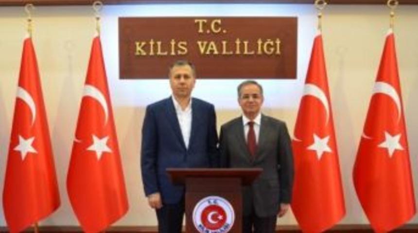 Tekirdağ Valisi Yerlikaya, Vali Tapsız&rsquo;ı Ziyaret Etti