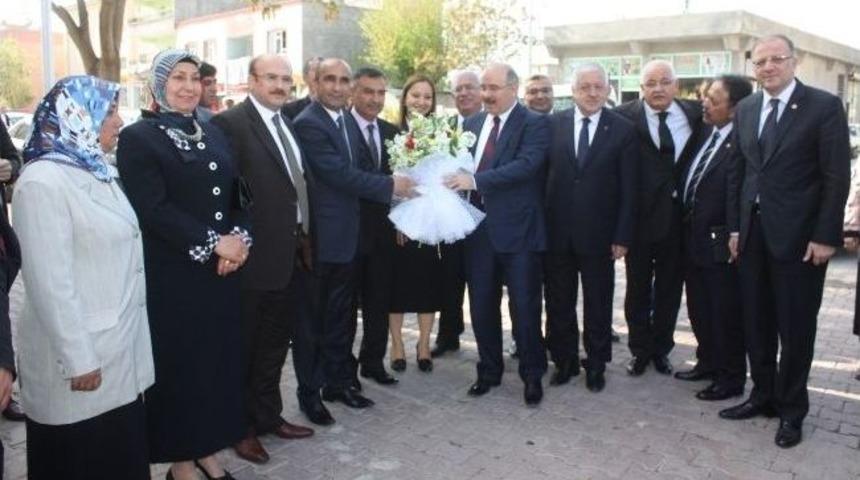 &Ccedil;elik&rsquo;ten Başkan &Ouml;zdemir&rsquo;e Hayırlı Olsun Ziyareti