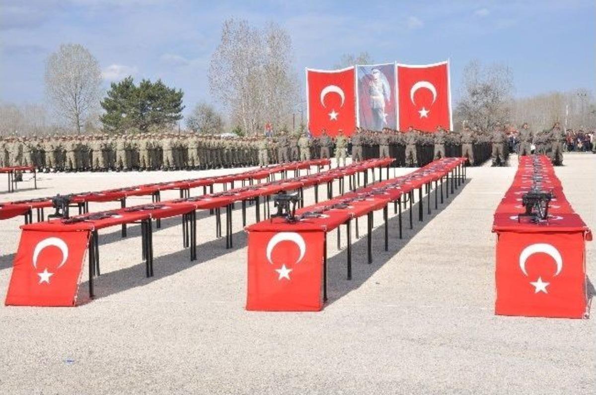 Kastamonu&rsquo;da Kısa D&ouml;nem Askerler Yemin Etti