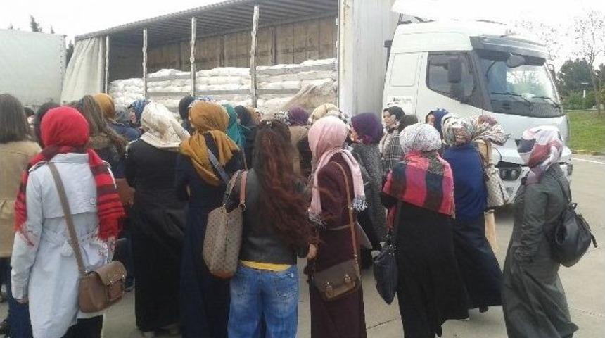 Sa&uuml; &Ouml;ğrencilerinden Suriye'ye Yardım