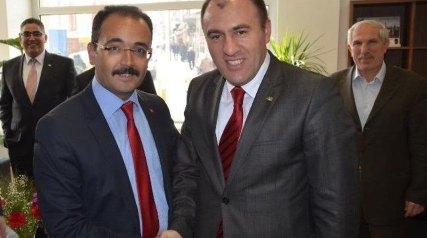 Uşak Deri Karma Osb&rsquo;den Cahan&rsquo;a Hayırlı Olsun Ziyareti