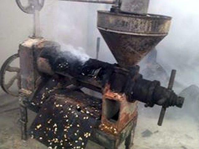 Gediz&rsquo;de Fabrika Yangını 2