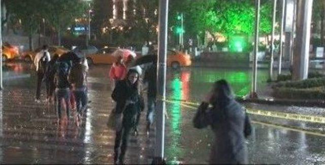 Kızılay&rsquo;daki Elektrik Ka&ccedil;ağı Korkuttu 1