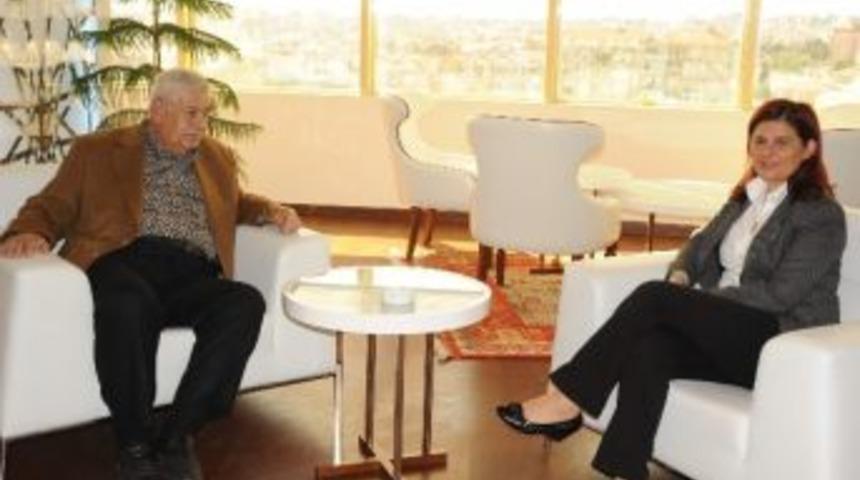 Ortekin&rsquo;den Başkan &Ccedil;er&ccedil;ioğlu&rsquo;na Tebrik Ziyareti