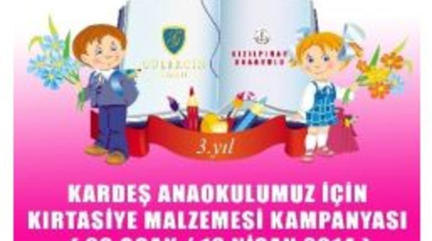 G&uuml;ler&ccedil;in Koleji Kardeş Okula Yardım Elini Uzattı