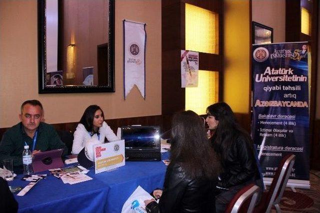 Atat&uuml;rk &Uuml;niversitesi A&ccedil;ık&ouml;ğretim Fak&uuml;ltesi, T&uuml;rkiye &Uuml;niversiteleri Eğitim Fuarında Yoğun İlgi G&ouml;rd&uuml; 1