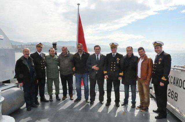 Ak&ccedil;akocalı Dalgı&ccedil; 7 Yaldır Ak&ccedil;akoca Mayın Gemisinde G&ouml;rev Yapıyor 1