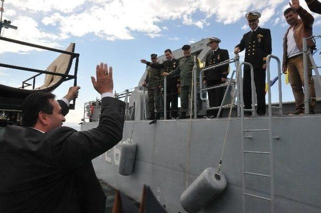 Ak&ccedil;akocalı Dalgı&ccedil; 7 Yaldır Ak&ccedil;akoca Mayın Gemisinde G&ouml;rev Yapıyor 3