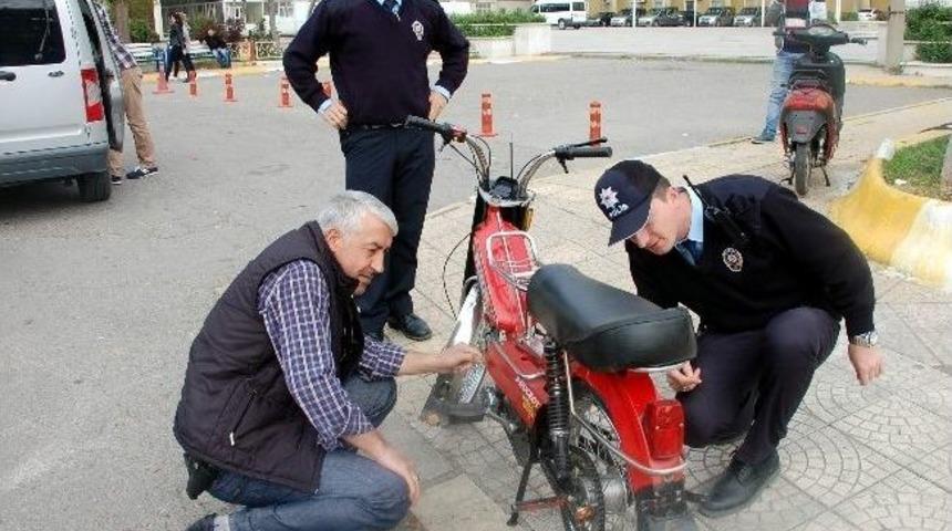 &Ccedil;aldığı Motosikletle 2 Saat Sonra Yakalandı