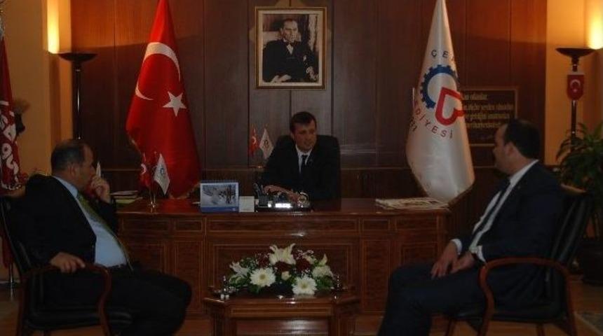 Tekirdağ Milletvekili K&ouml;pr&uuml;l&uuml;&rsquo;den Vahap Akay&rsquo;a Hayırlı Olsun Ziyareti