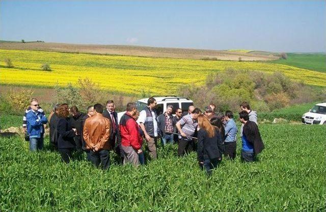 Tekirdağ'da 'toprak Koruma Ve Arazi Kullanımı' Eğitimi Gerçekleştirildi