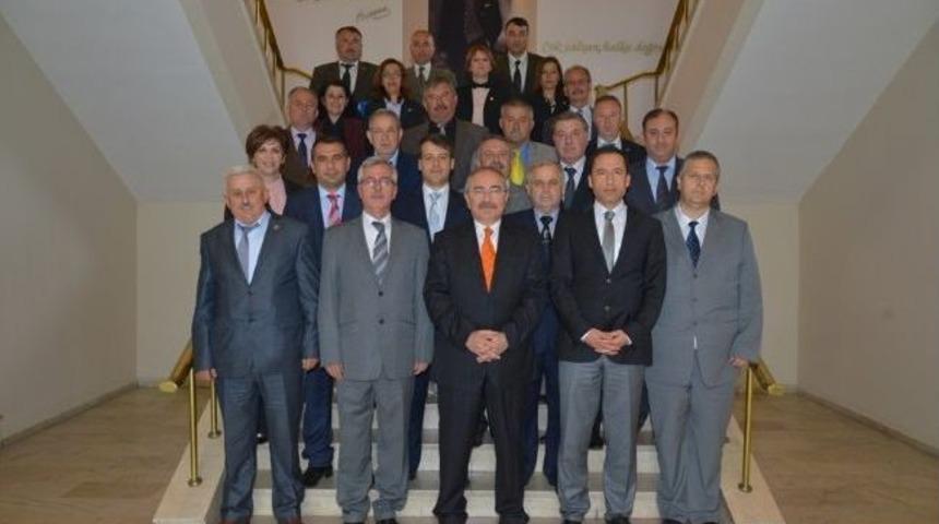 Kırklareli İl Genel Meclisi Üyelerinden Vali Yaman’a Ziyaret