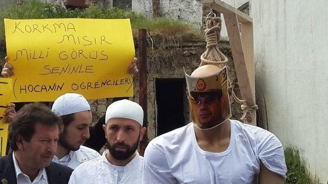 529 Kişinin İdam Kararına Bilecik te Protesto 1