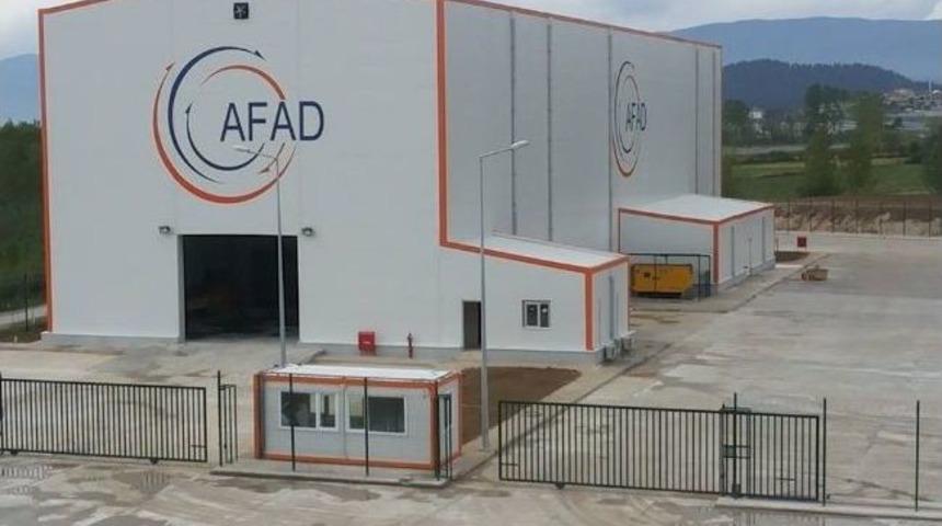 D&uuml;zce Afad Lojistik Binası Tamamlandı