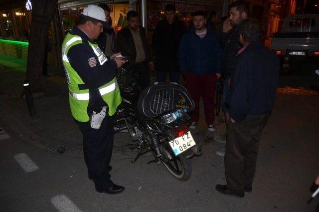 Karaman'da Trafik Kazası: 2 Yaralı