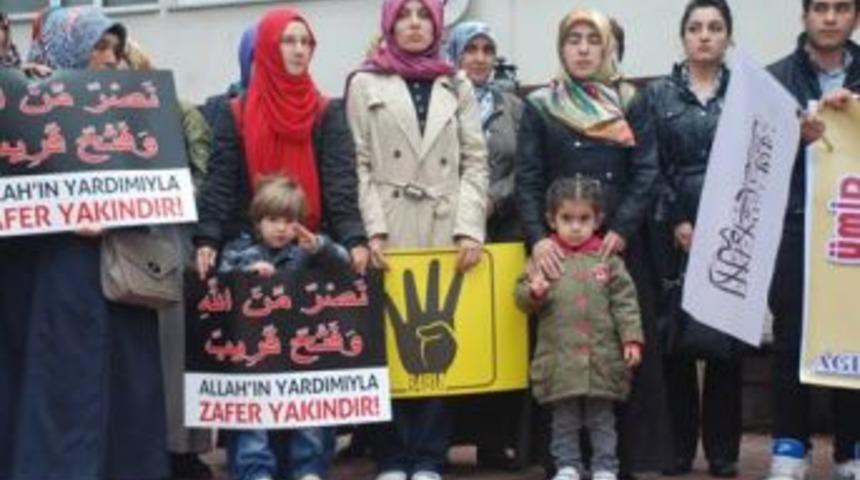 Mısır'daki İdamlar Ereğli'de protesto edildi