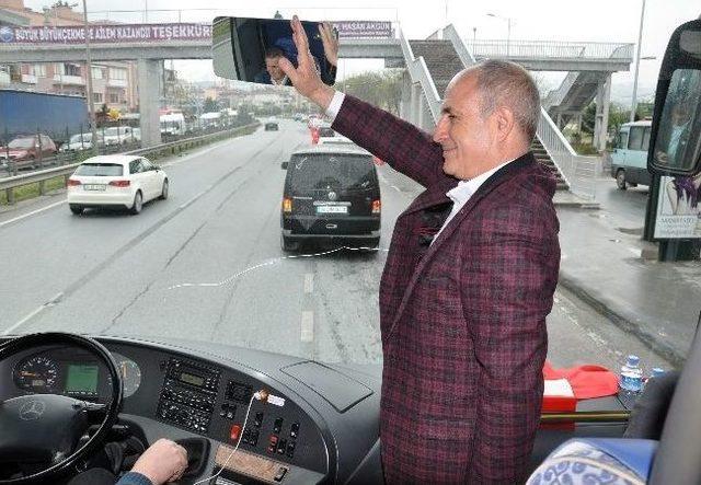 Başkan Hasan Akg&uuml;n 5 inci Zaferini Kutladı 1