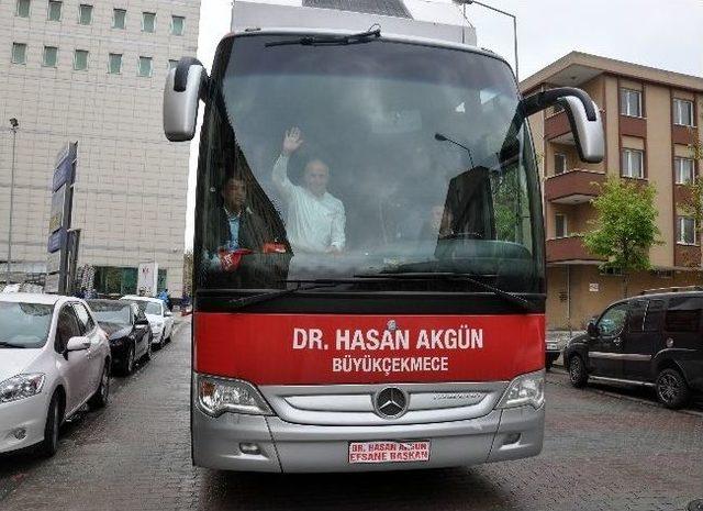 Başkan Hasan Akg&uuml;n 5 inci Zaferini Kutladı 2