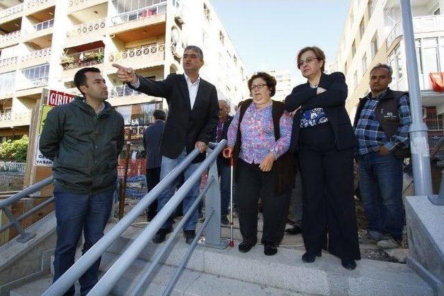 Pekdaş Çöken Yolu İnceledi