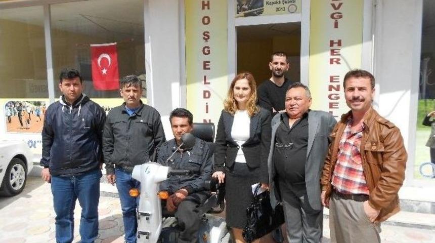 Kapaklı Kaymakamı Kuzulu: "engelli Vatandaşlarımızın Sosyal Yaşantılarını G&uuml;&ccedil;lendirmek İ&ccedil;in Bizler De &Ccedil;alışıyoruz"