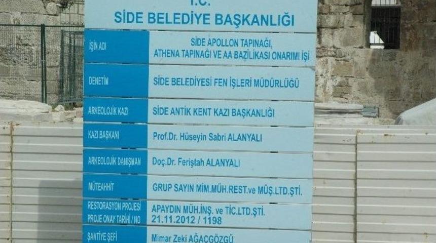 Aa Bazilikası Restorasyonunda Sona Yaklaşıldı