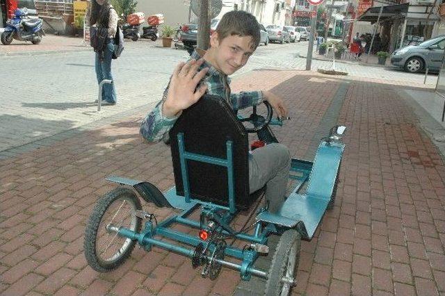 Pedallı Arabaları İçin Başkan Sözen’den Destek İstediler 2