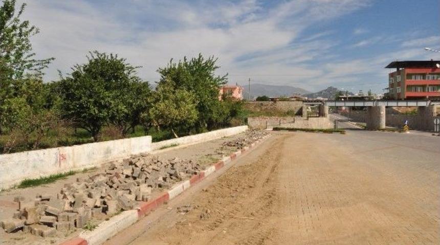 Nazilli'de 200 Metrelik İlave Kanalizasyon Hattı Yapıldı