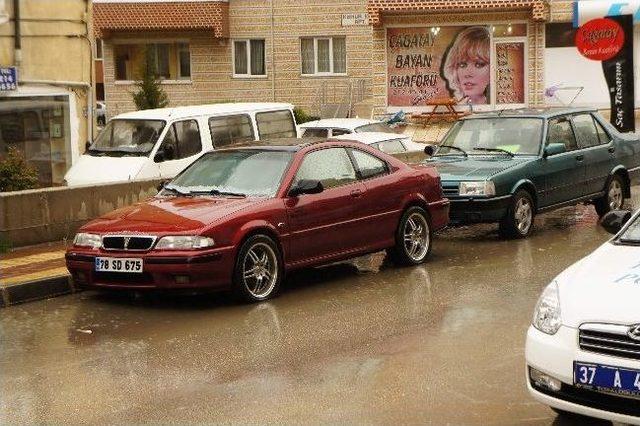 Kastamonu&rsquo;da Dolu Yağışı 1