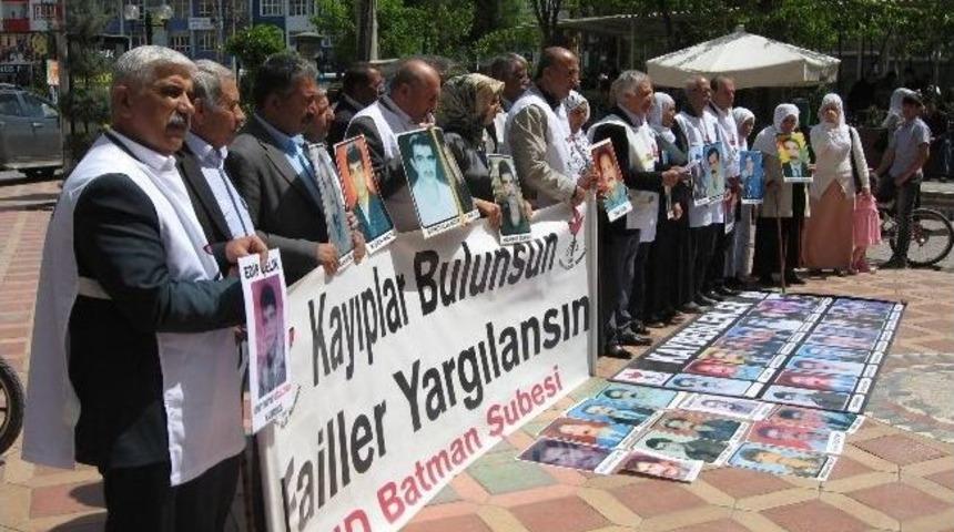 Kayıplar Bulunsun Eylemi 270. Haftasında