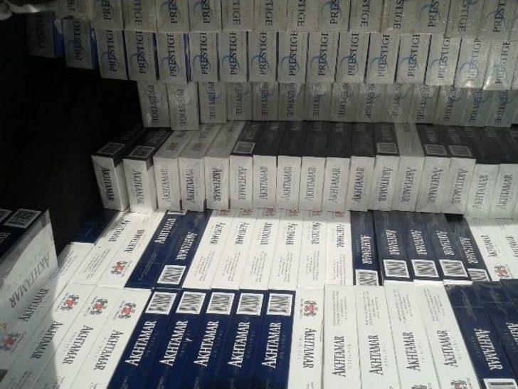 Kulp'ta 61 Bin 440 Paket Kaçak Sigara Ele Geçirildi
