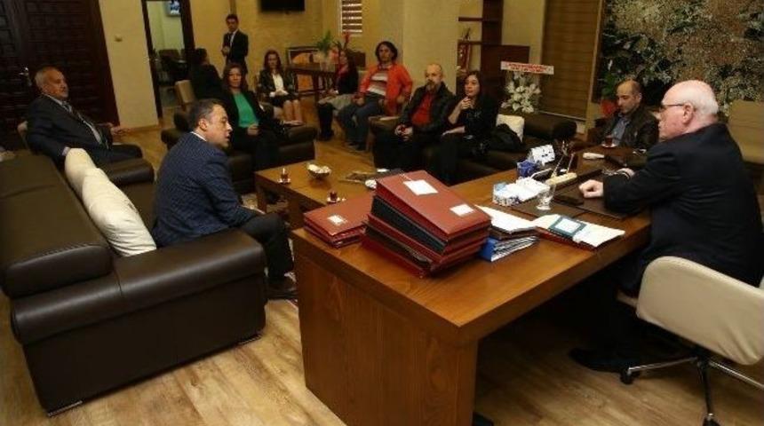 Chp Hatay Milletvekili Dudu&rsquo;dan Başkan Kurt'a Hayırlı Olsun Ziyareti