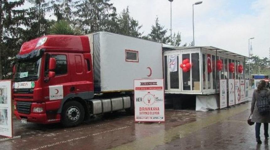 Kızılay&rsquo;ın Kan Bağış Tırı Kutlu Doğuma Hazır