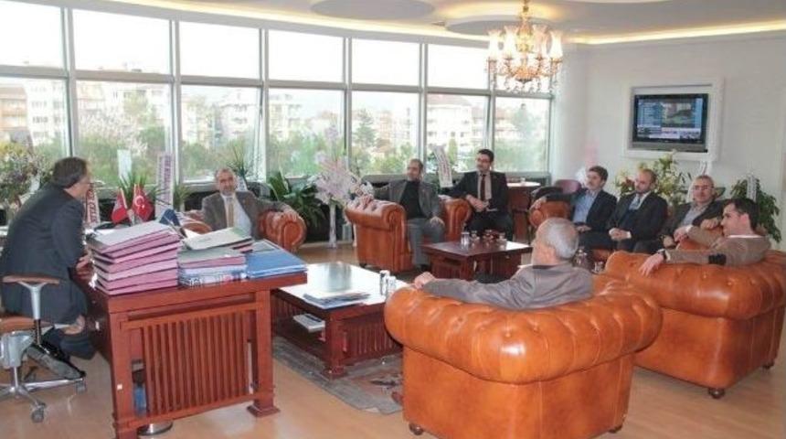 T&uuml;msiad&rsquo;dan, G&uuml;rsu Belediye Başkanı Yıldız&rsquo;a, &lsquo;hayırlı Olsun&rsquo; Ziyareti