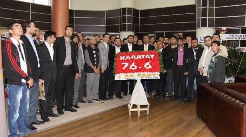 Başkan Han&ccedil;erli'ye Tebrik Ziyaretleri S&uuml;r&uuml;yor